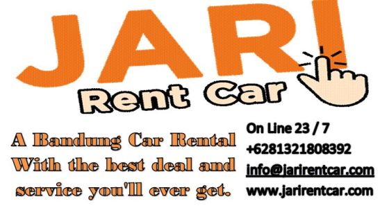 BANDUNG RENT CAR BY JARI 
ONLINE
+ 62 81321808392
info@jarirentcar.com