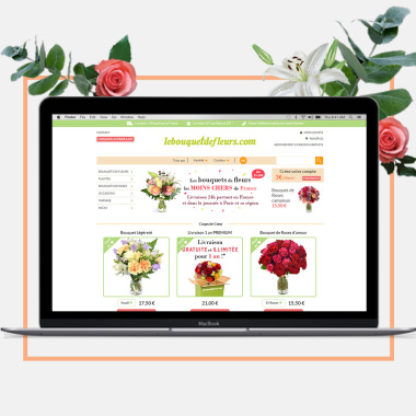 Site E-commerce - Lebouquetdefleurs.com