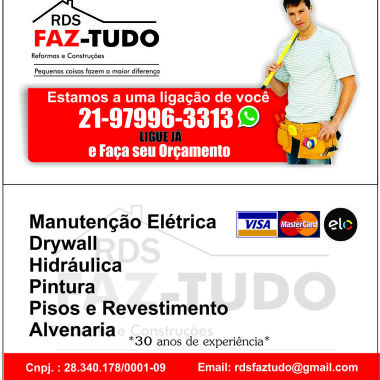 Rds Faz Tudo Construções E Reformas