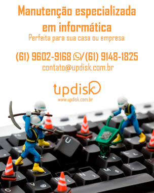 Manutenção de hardware em geral, microcomputadores, notebooks, monitores, mouses, teclados, componentes eletrônicos, impressoras, tablets e etc. Também somos especialistas na configuração e manutenção dos principais softwares e sistemas operacionais presentes no mercado.
Acesse: www.facebook.com/Updisk para mais informações.