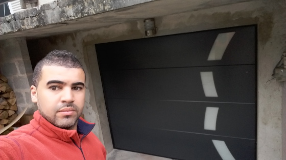 Pose porte de garage
