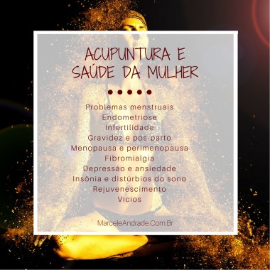 Leia o texto em http://bit.ly/acupuntura-mulher