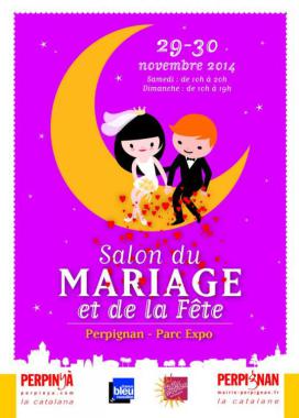 Retrouvez-nous sur le salon du mariage de Perpignan les 29 & 30 novembre prochains !!! (palais des expos)