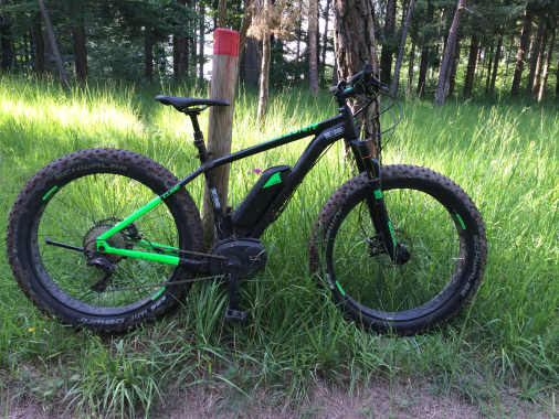 Mountenbiken mit denm Fatbike