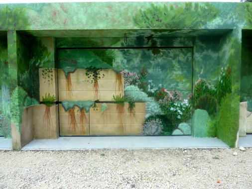 Extérieur de garage.