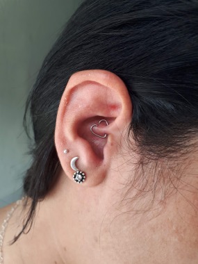 Piercing Daith /Piercing coração