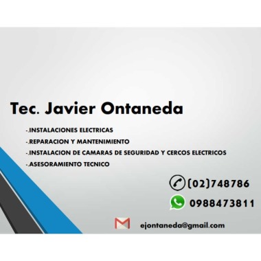 Técnico Eléctrico Javier Ontaneda