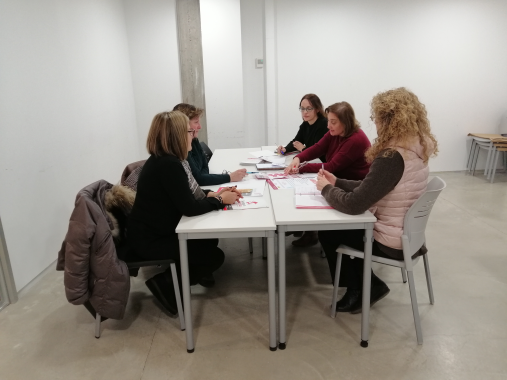 Reunión de trabajo con los equipos de orientación del Ajuntament de Tarragona