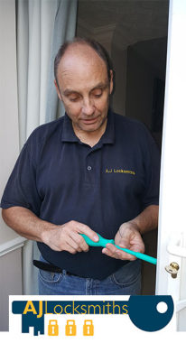 Fixing a UPVC door