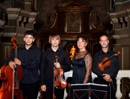 Soprano y trio de cuerda