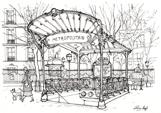 Croquis décors - alice laverty