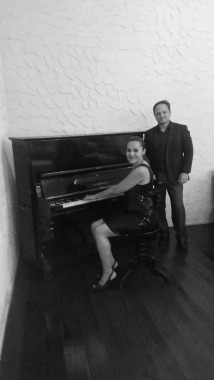 Tenor Leone e Sandra Pianista( Ensaio )