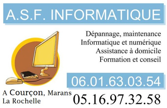 Panneau ASFIN Informatique