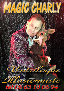 Arbre de noël
Magic Charly illusionniste ventriloque
Magie avec les enfants, ventriloquie, magie générale etc…