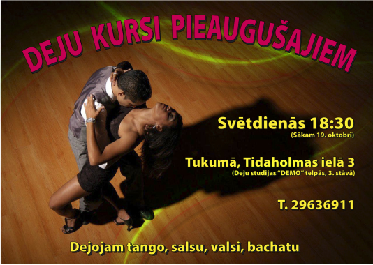 Pieaugušo deju kursi