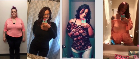 Jeune femme à Portland Oregon ayant perdu 55 kilos