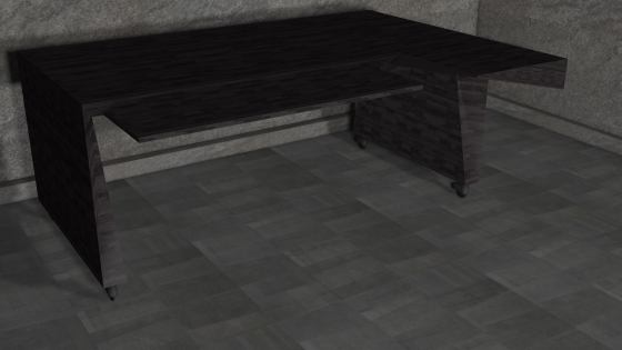 Scrivania in 3D