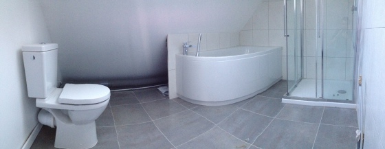 Une rénovation de salle de bain a St Luce sur Loire