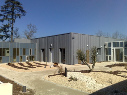 bardage zinc avec isolation par l'exterieure