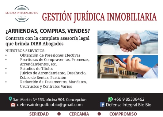 Compraventa de inmuebles, juicios de arrendamiento, promesas de compraventa, testamentos y más.
