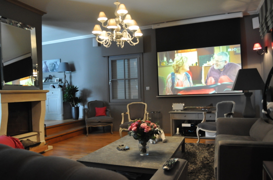 Intégration dans le salon