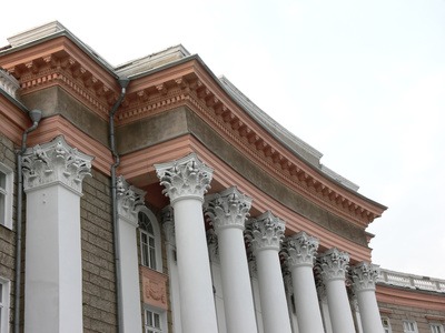 Stucco in architecture