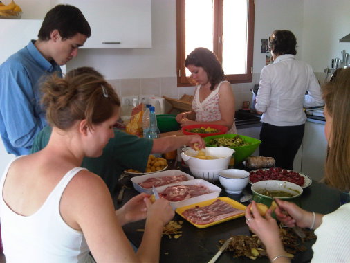 des ateliers cuisine