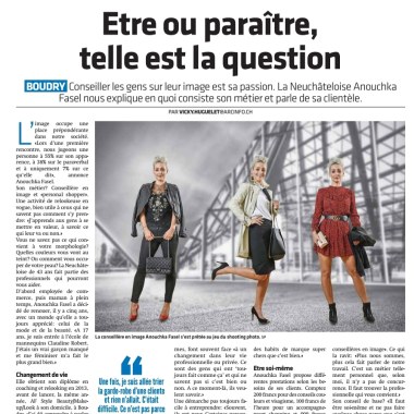 Article dans ARCINFO