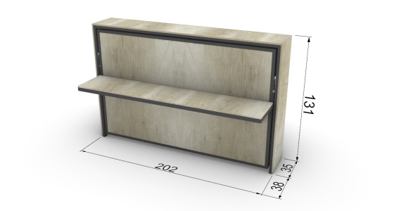 dimensiones para colchon semidoble