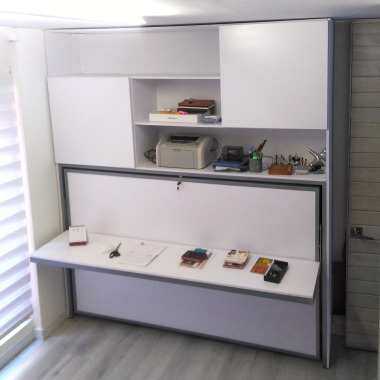 Cama Abatible con escritorio 