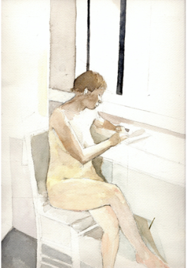 watercolour  on paper