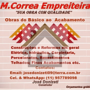 M Correa Empreiteira