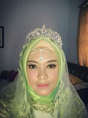 Tes make up untuk pernikahan tgl 31 Maret 2018.