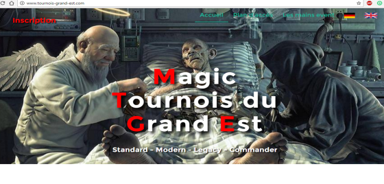 Site événementiel