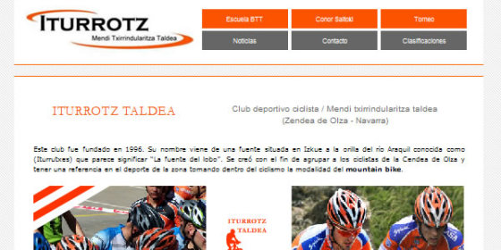 Diseño portal ITURROTZ