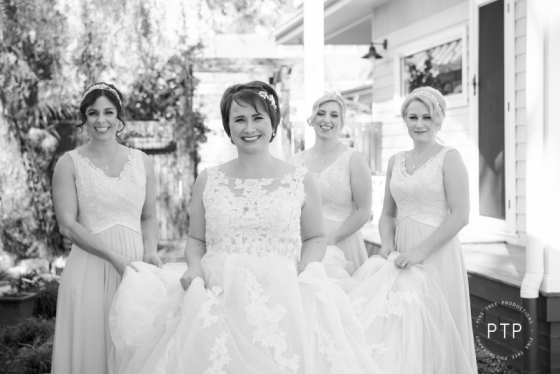 Bridal party portraits