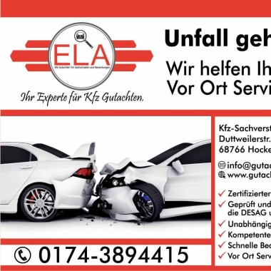 Kfz-Sachverständigenbüro Ela