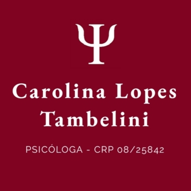 Psicóloga Carolina Lopes Tambelini