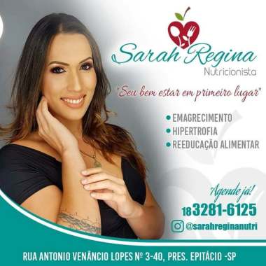 Sarah Regina Nutricionista