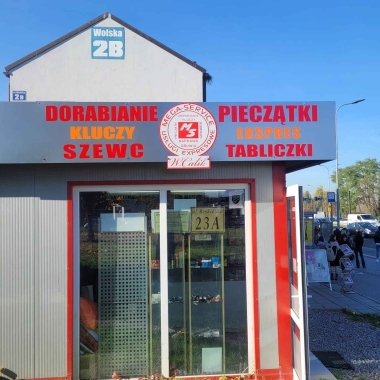 Mega-Service Dorabianie Kluczy, Szewc, Pieczątki Kraków