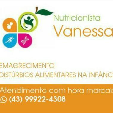 Nutricionista Vanessa  Raqueli